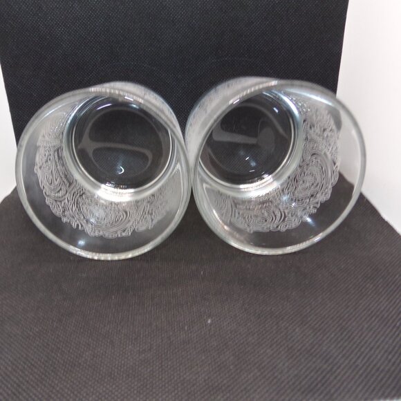 Disaronno Wears ETRO 2016 Limited Edition Rocks Old Fashioned Glass12oz Set of 2 - Picture 6 of 8